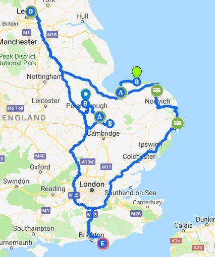 Our Route