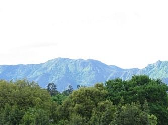 view towards the Picos from the second tier